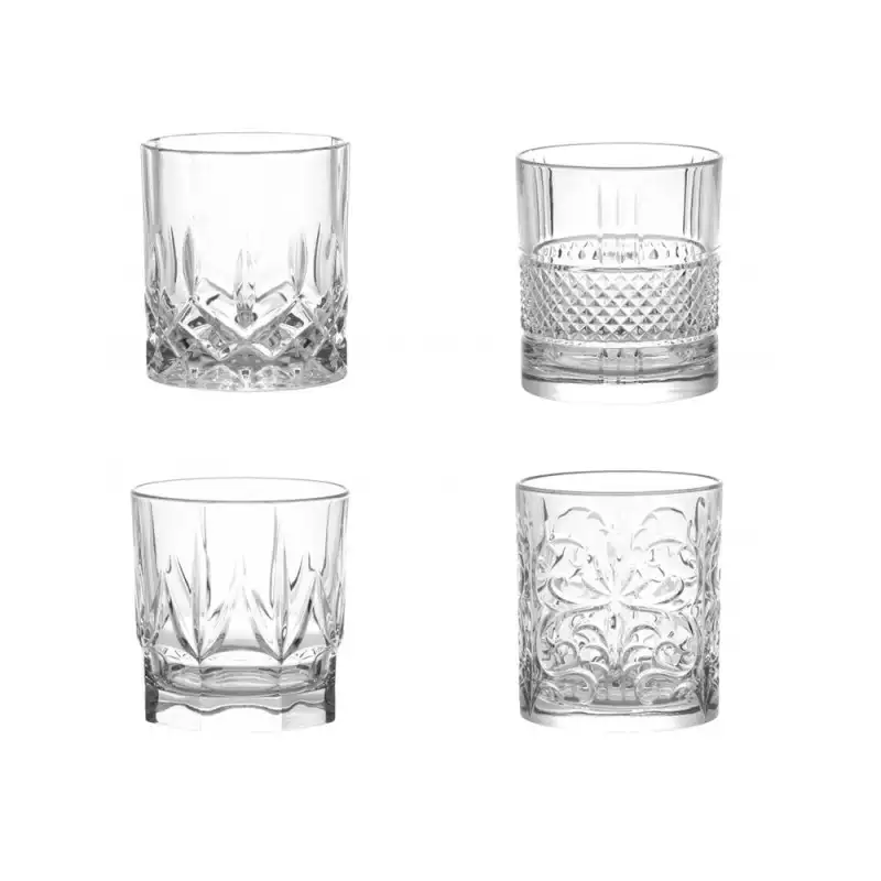 Brandani set 4 bicchieri Spirits