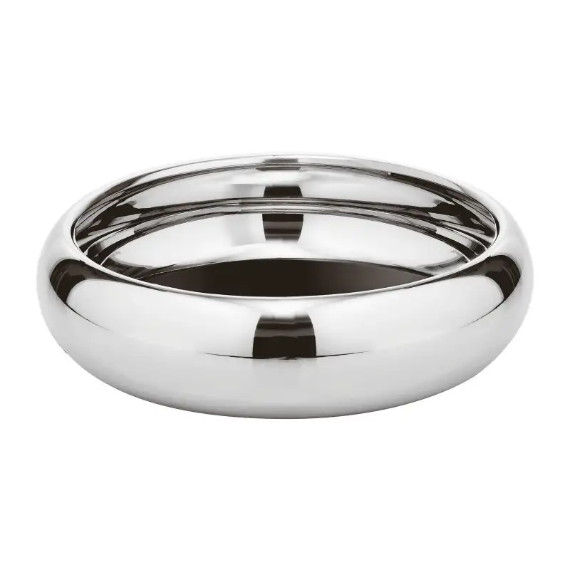 Ciotola Cm 24 Senza Maniglie Serie Sphera Inox
