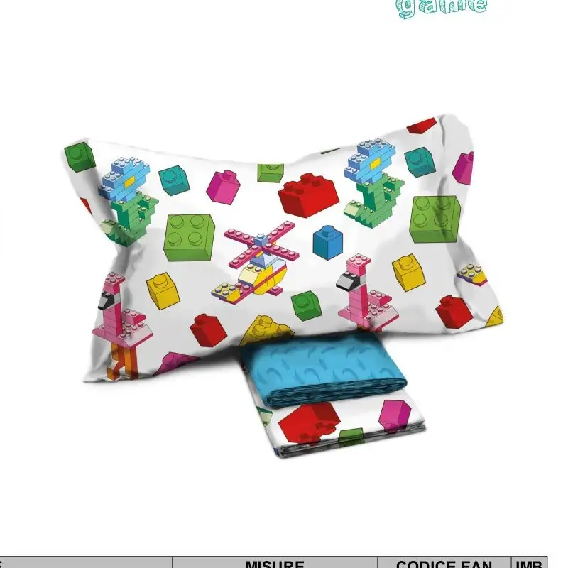 Completo GEME per letto 1 piazza filato 100% cotone