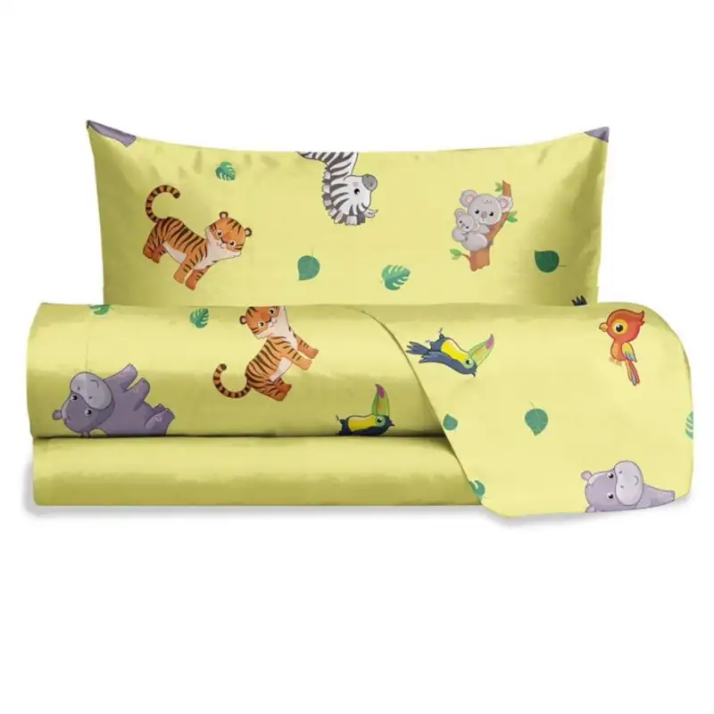 Completo JUCLE per letto 1 piazza filato 100% cotone