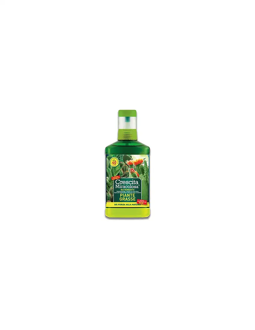Concime Crescita Miracolosa Piante Grasse Bio 200 ml