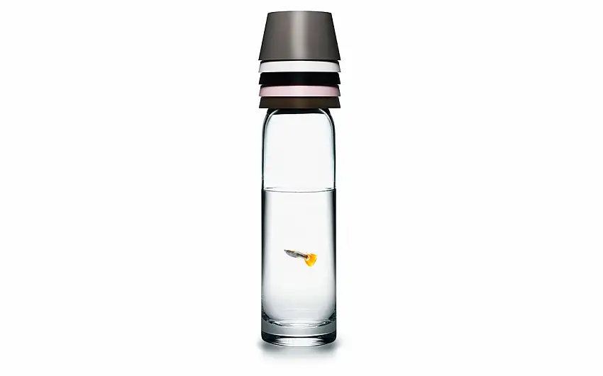 Normann Copenhagen Caraffa di Vetro + 5 Tazze