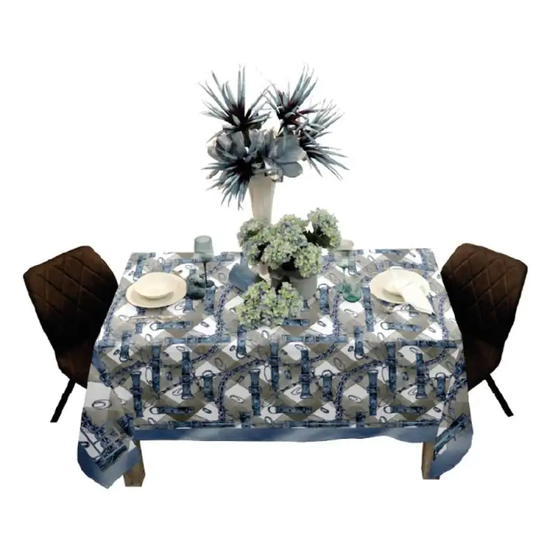 Enne Design tovaglia rettangolare Nizza Polvere 150x250cm