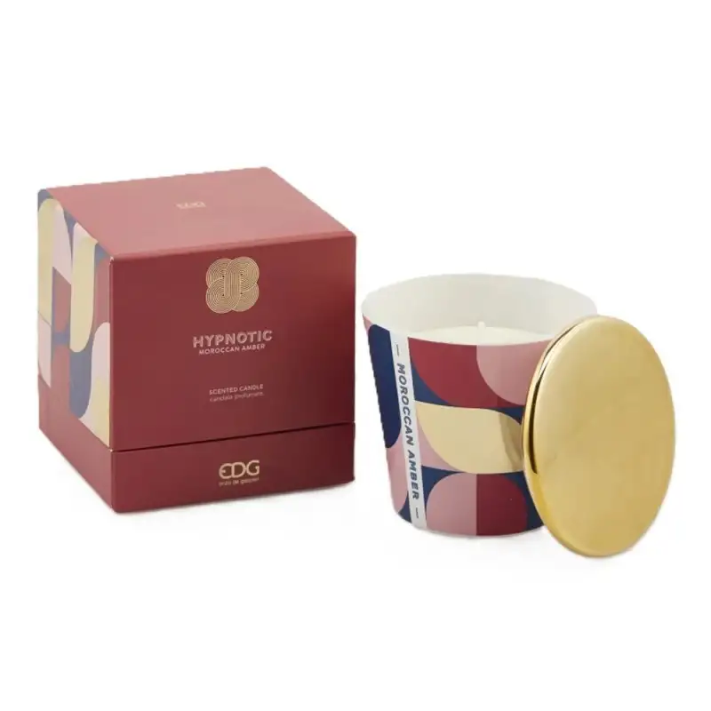 EDG Enzo De Gasperi candela profumata Hypnotic all'ambra marocchina H9cm