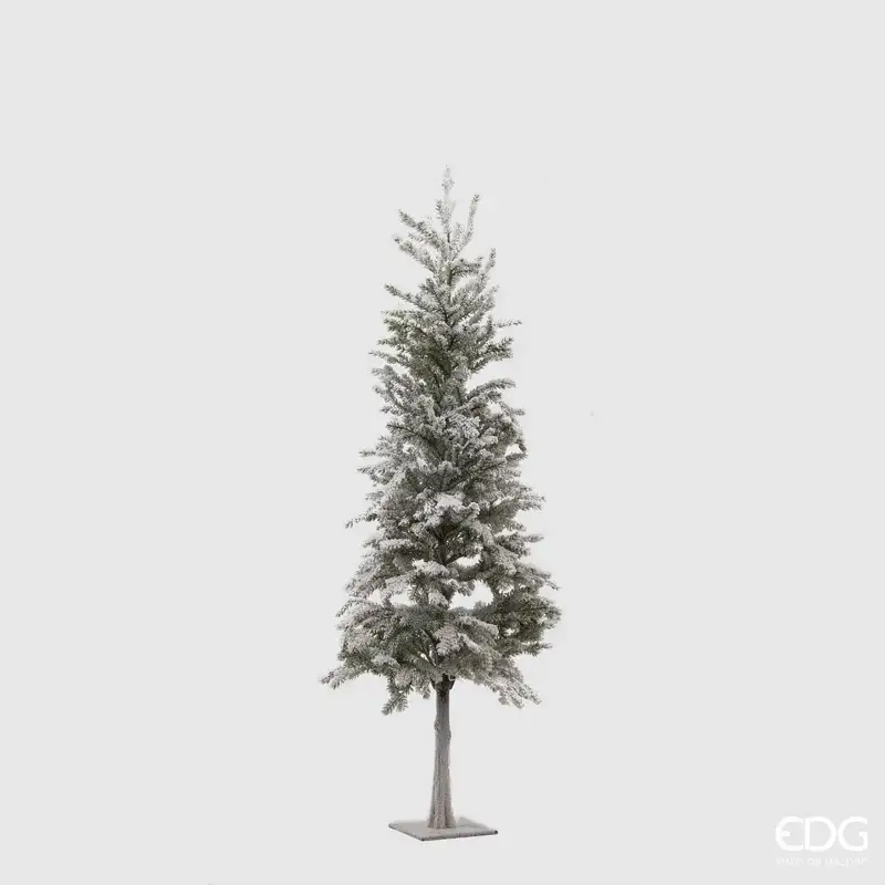 Albero di Natale Pino Superneve con Base in Metallo h.97  Edg