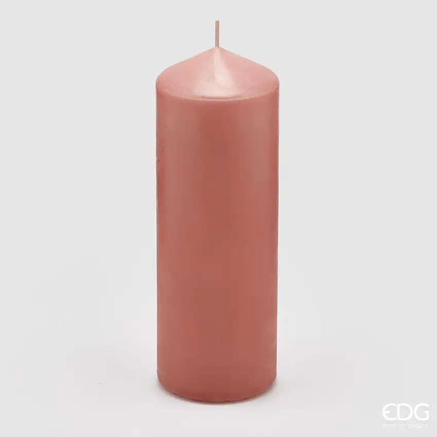 Candela Class Moccolo Rosa h.20 d.6,8