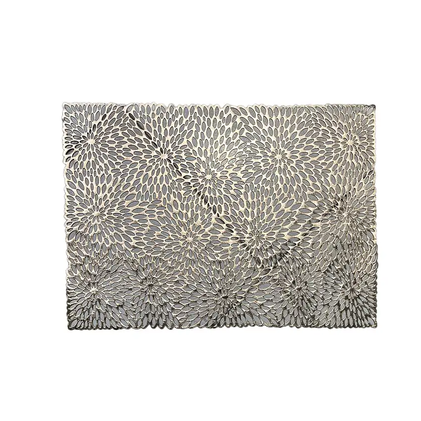 Tovaglietta Americana Petali Set 12 pz 46x33 Oro Fade