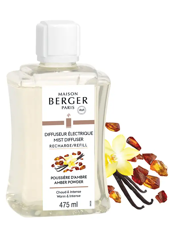 Ricarica per Diffusore Elettrico Aroma 475 ml. Poussiere D'Ambre Maison Berger