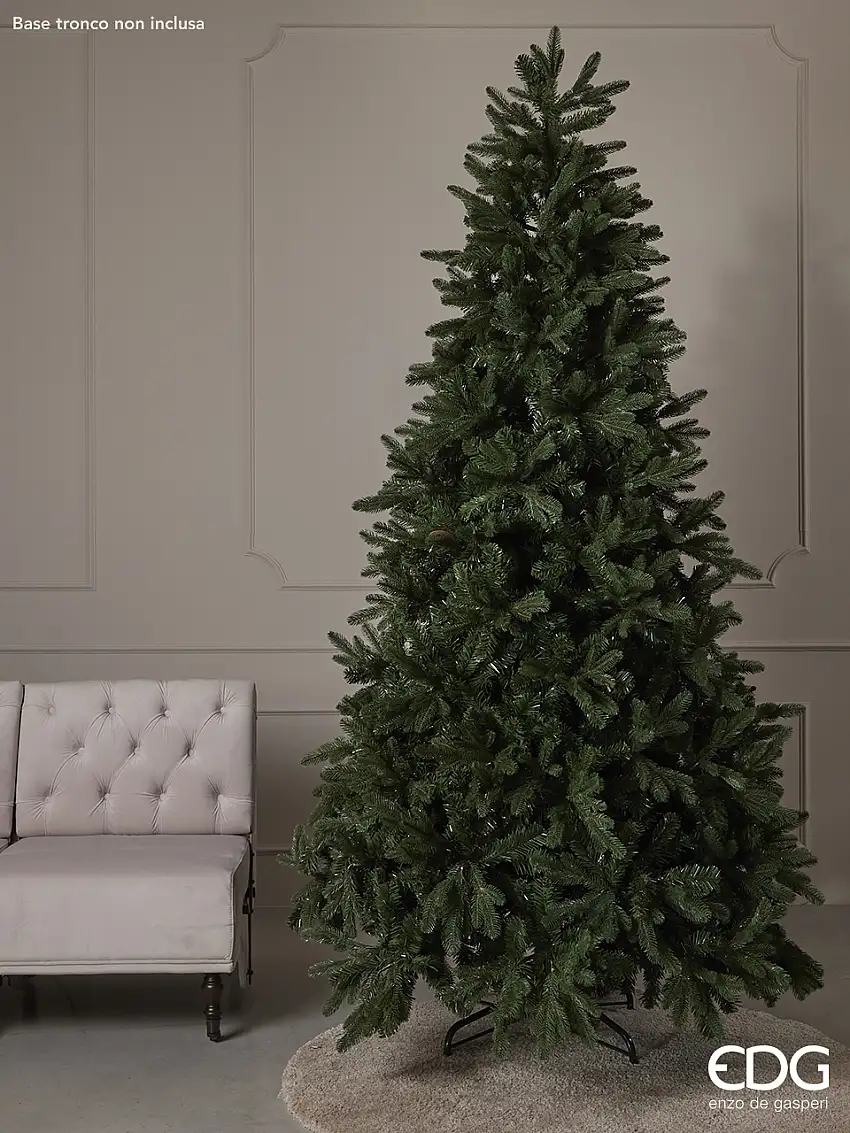 Albero di Natale Pino Merano Verde h.240 d.147 Edg