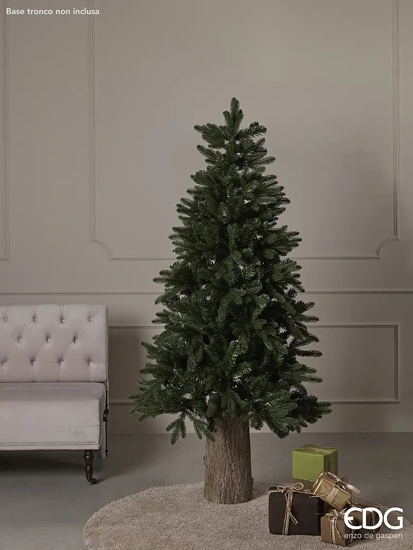 Albero di Natale Pino Merano Verde h.150 d.101 Edg