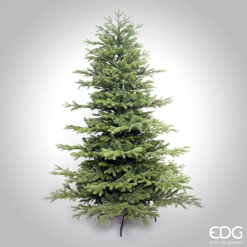 Albero di Natale Pino Imperial Verde h.240 d.155 Edg
