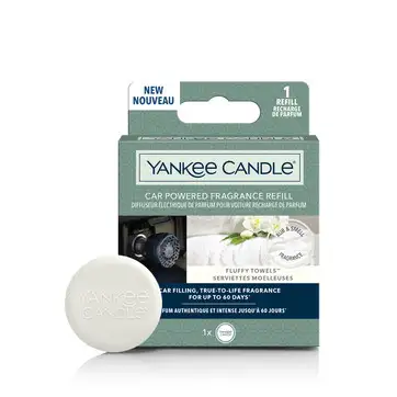 Car Powered Fragrance Ricarica Fluffy Towels Yankee Candle