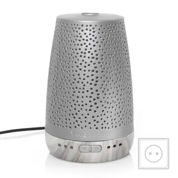 Diffusore Elettrico di Fragranza Sleep Diffuser Silver Fragranza Peaceful Dreams Yankee Candle