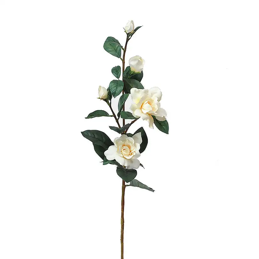 2 Pezzi • Ramo di gardenia artificiale • 81 cm