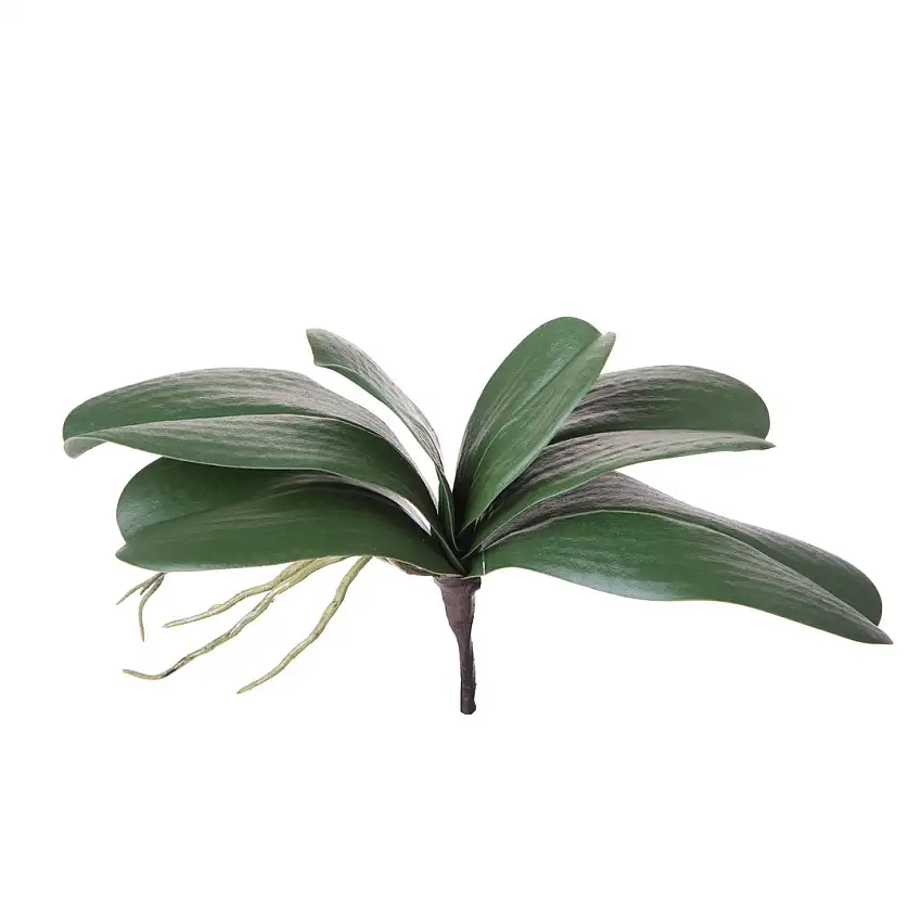 Orchiedea artificiale con 6 foglie •  36 cm