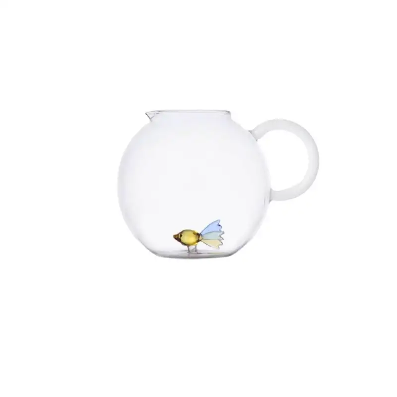 Ichendorf brocca acqua Animal Farm con pesce colorato H16.5cm