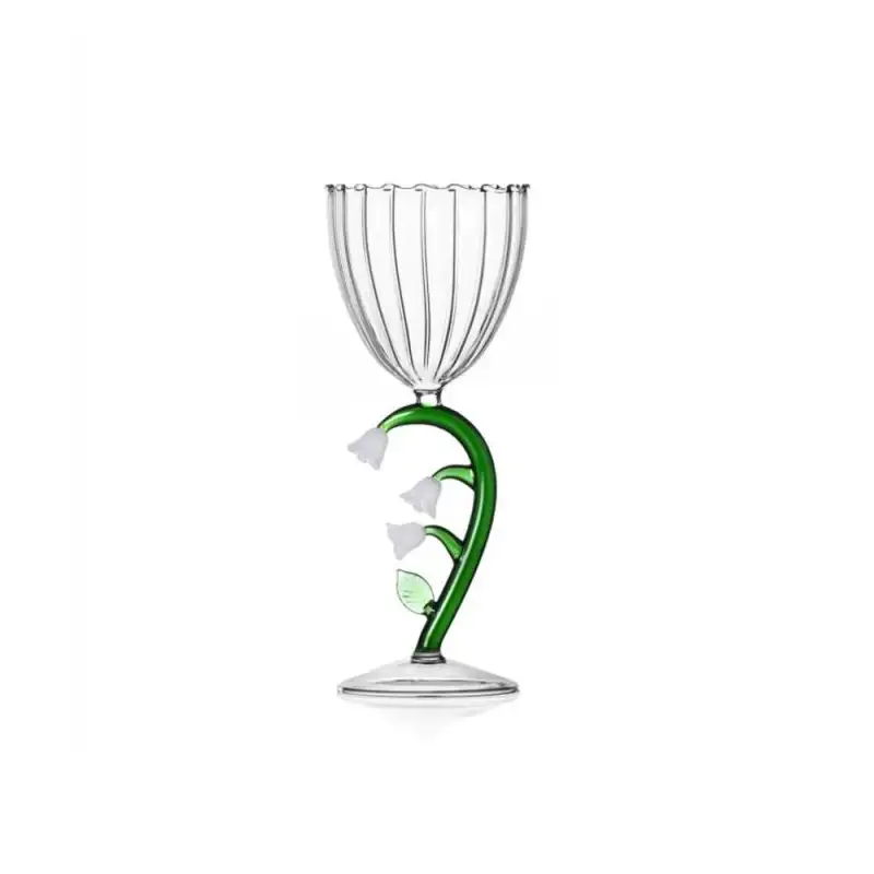 Ichendorf calice ottico Botanica con fiori bianchi 28cl