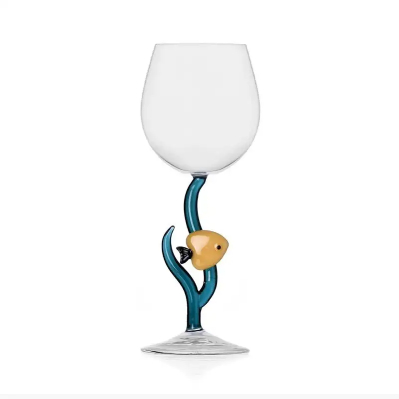 Ichendorf calice vino Marine Garden con pesce giallo 35cl