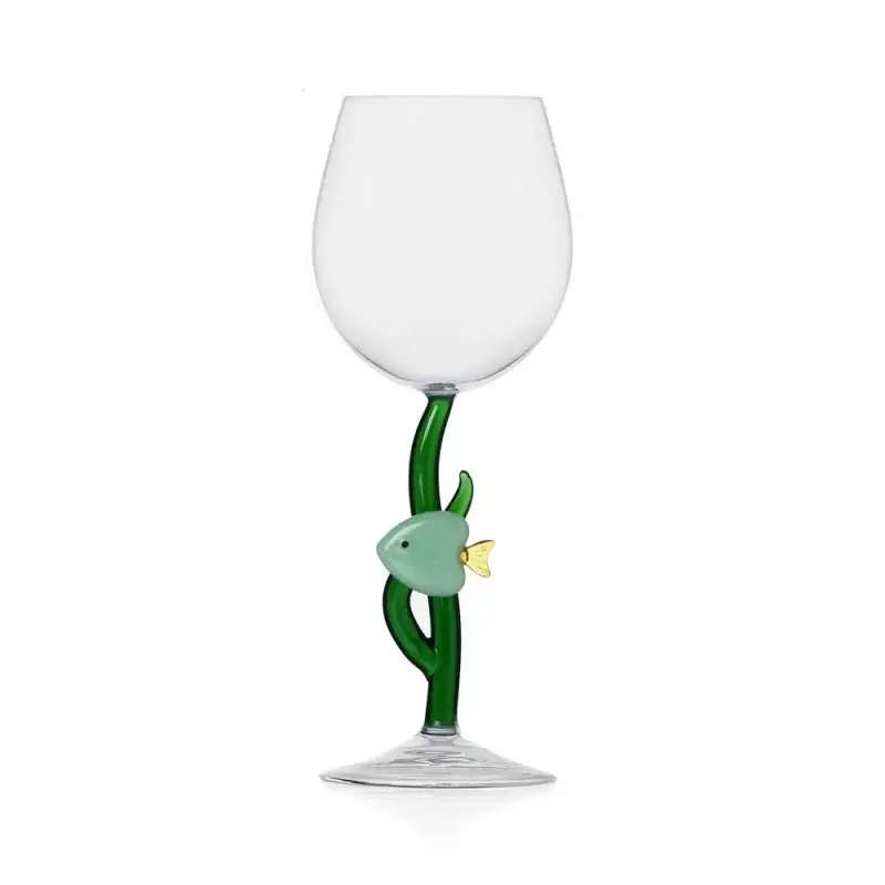 Ichendorf calice vino Marine Garden con pesce verde 35cl
