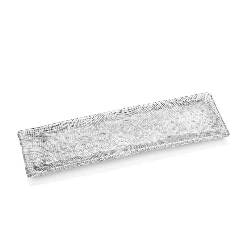DIAMANTE' VASSOIO CM. 43X13 RETTANGOLARE TRASPAREN