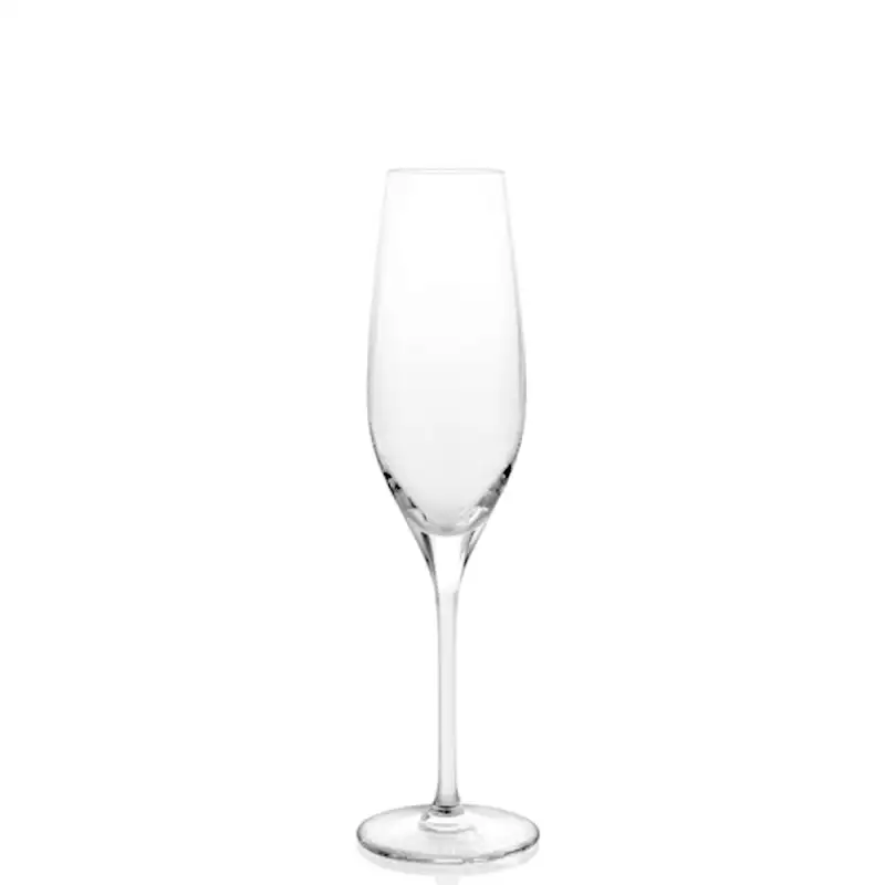 VIZIO SET 6 CALICE FLUTE h.26.5 CL.21 TRASPARENTE