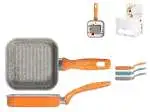 22x Mini bistecchiera della marca Mediterranea di cm 14,5