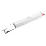 Apriscatole Pedrini LILLO STILE, modello 0773, con levacapsule, colore Bianco, per aprire scatole e bottiglie