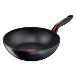 Padella Wok Lagostina LINEA ROSSA Saltapasta, modello 010248041628, colore Nero, per piatti orientali