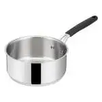 Casseruola Lagostina TEMPRA Fonda, modello 012896032316, in Acciaio lucido, per cucinare con eleganza, diametro 16 cm