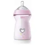 Biberon Chicco NATURAL FEELING, modello 81335 100, colore Rosa, per alimentazione naturale dei neonati