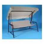 Dondolo Metal F.A.R. Sabbia Sand, modello DON170, colore 357, per relax in giardino