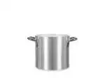 Pentola in allumionio con due manici, collezione Tender, diametro 20 Cm Argento Pinti Inox