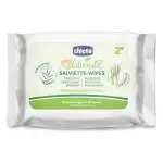 6x Antizanzare Chicco NATURALZ Salviettine Monouso Tripla, modello 00011599000000, per protezione dai mosquitos