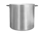 Pentola in allumionio con due manici, collezione Tender, diametro 45 Cm Argento Pinti Inox