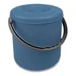 Pattumiera Stefanplast EUREKA, modello 20116, colore Blu, per organizzazione e raccolta rifiuti