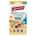 3x Bracciale antizanzare Zanzarella Sport & Fun, modello 1919500, 2 pezzi, per protezione durante attività sportive