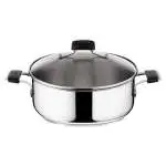 Casseruola Lagostina 012895031826 TEMPRA Con Coperchio Acciaio lucido, per cucina raffinata