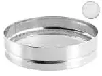 Setaccio Inox Pesce Cm 35 Foro 6x6 Cm Grigio Pinti Inox