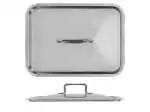 Coperchio Per Teglia Rettangolare Inox Casa Cm 35 Grigio Pinti Inox