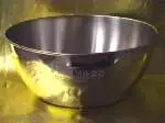 Insalatiera Inox Bombato Cm 26 509038 Grigio Pinti Inox