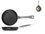 Padella Antiaderente St-black Cm 20 Grigio Pinti Inox