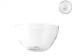 6x Coppe in borosilicato di colore trasparente di cm 15