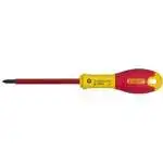 Cacciavite Stanley FATMAX Croce Isolato, modello 0 65 416, per avvitamenti sicuri in ambito elettrico