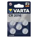 4x Batteria CR2016 Varta 06016 101 415, lunga durata, affidabilità per dispositivi elettronici