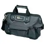 Borsa porta attrezzi Stanley FATMAX, modello 1 93 950, con tracolla, colore Grigio e Nero, per trasporto attrezzi