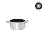 Casseruola Antiaderente Media 2 Manici Ballarini Ø24Cm Lt5,5