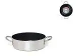 Casseruola Antiaderente Bassa 2 Manici Ballarini Ø32Cm Lt8