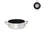 Casseruola Antiaderente Bassa 2 Manici Ballarini Ø28Cm Lt6