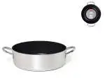 Casseruola Antiaderente Bassa 2 Manici Ballarini Ø36Cm Lt11