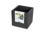 Vaso Quadrato Euro3Plast Kebe Greener Plastica Riciclata